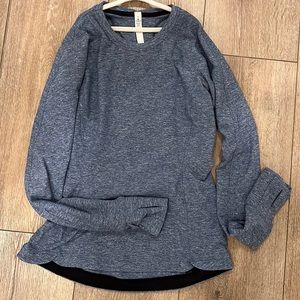Lululemon blue long sleeve